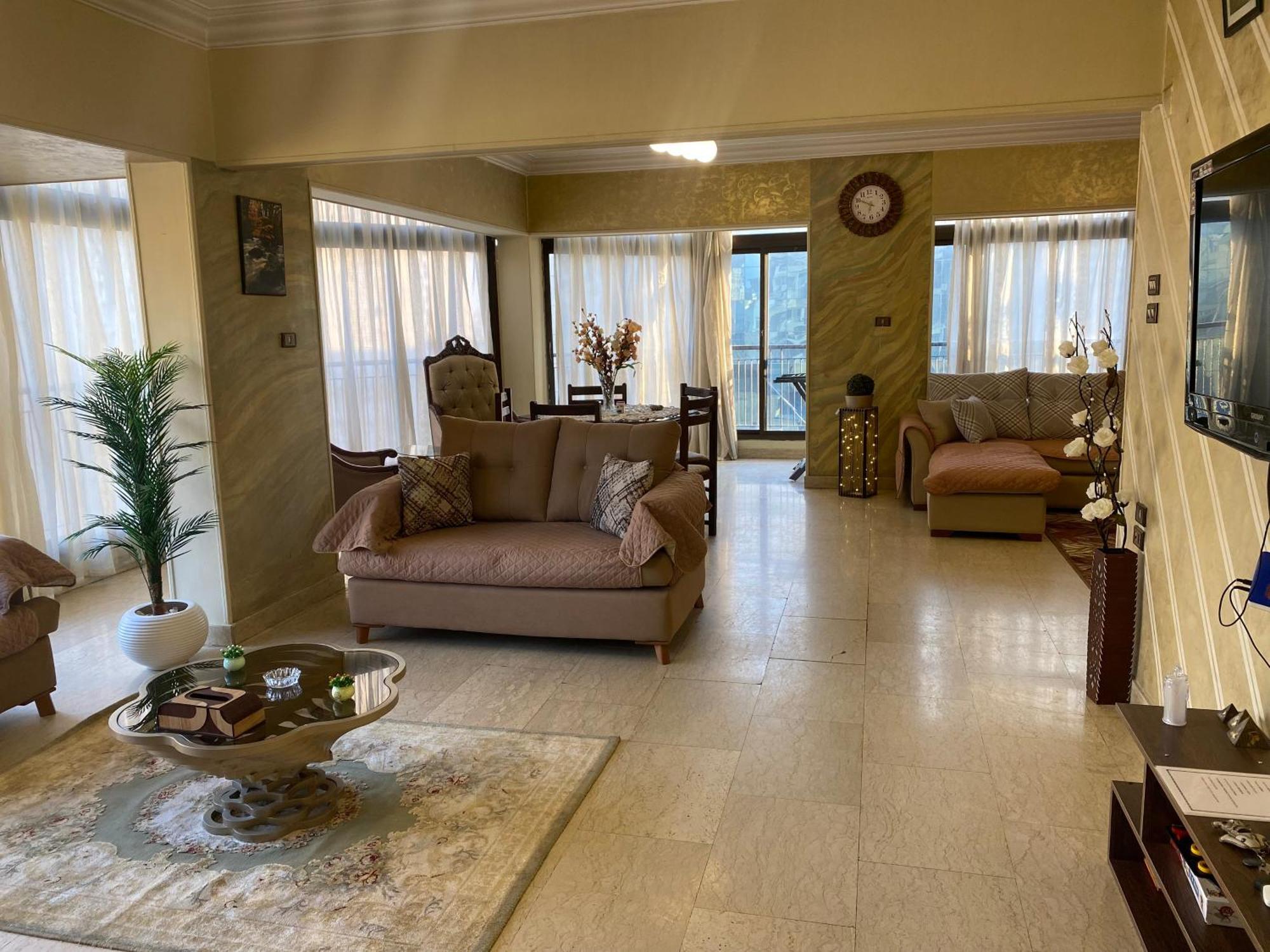Nile View Dokki Lägenhet Kairo Exteriör bild